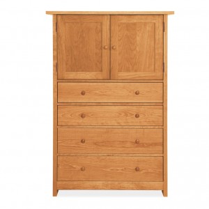 4-drawer 2-door chest by Vermont Furniture Designs