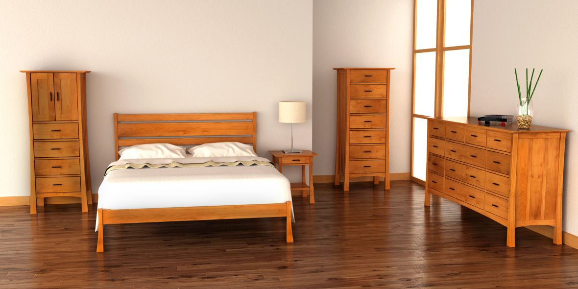 Horizon Bedroom by Vermont Furniture Designs